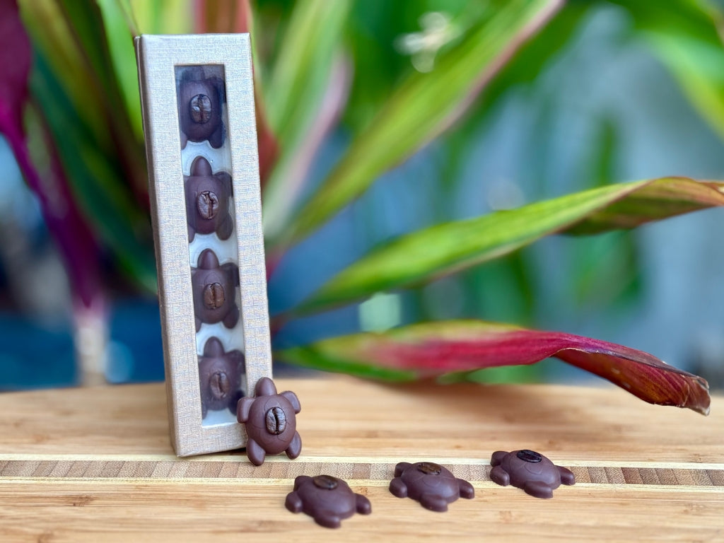 Cocoa Honu with Kona Espresso Bean, 4-pack